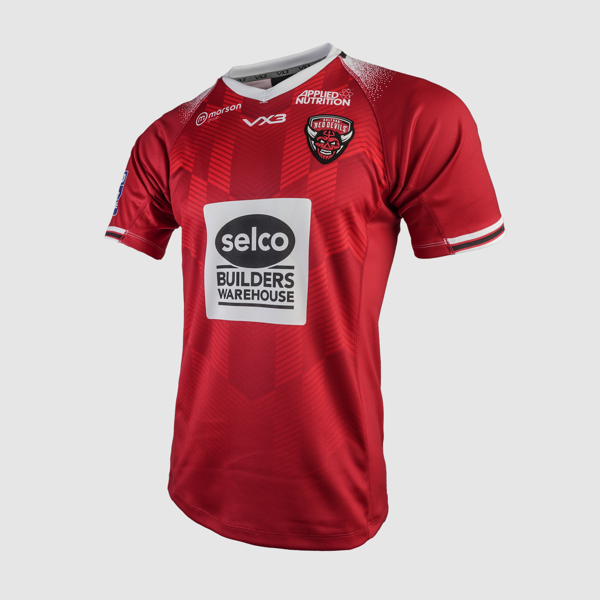 Salford Red Devils 2024 Replica Home Playing Shirt Womens