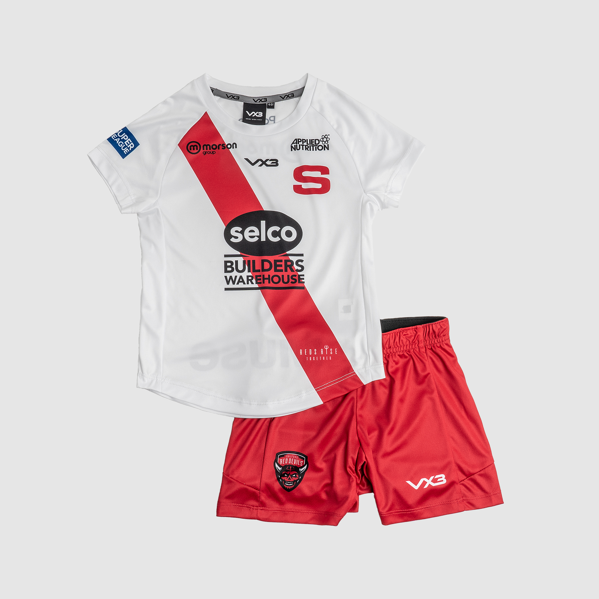 Salford Red Devils 2024 Replica Third Playing Shirt Infant