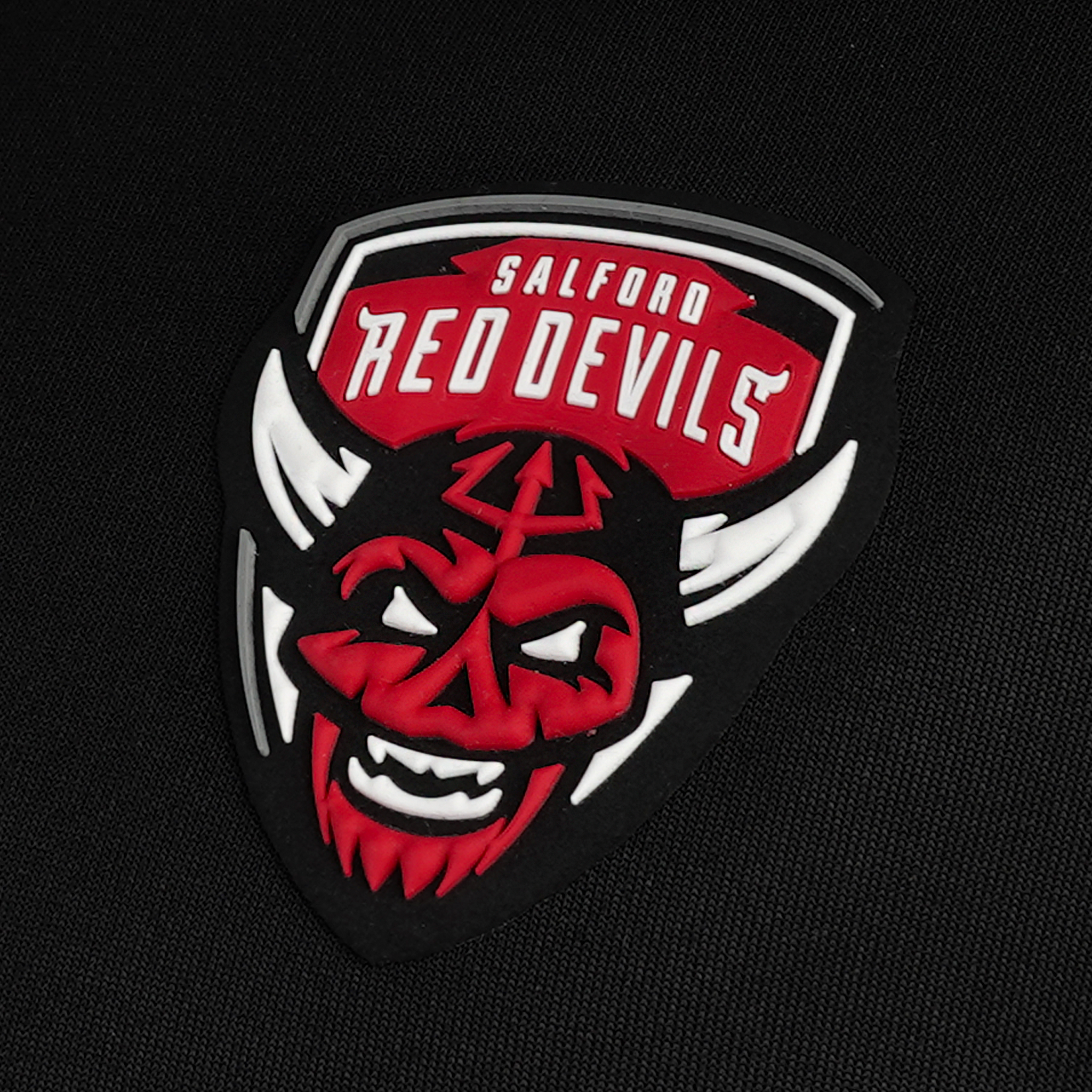 Salford Red Devils 2024 Quadrigo Youth Black Sweater