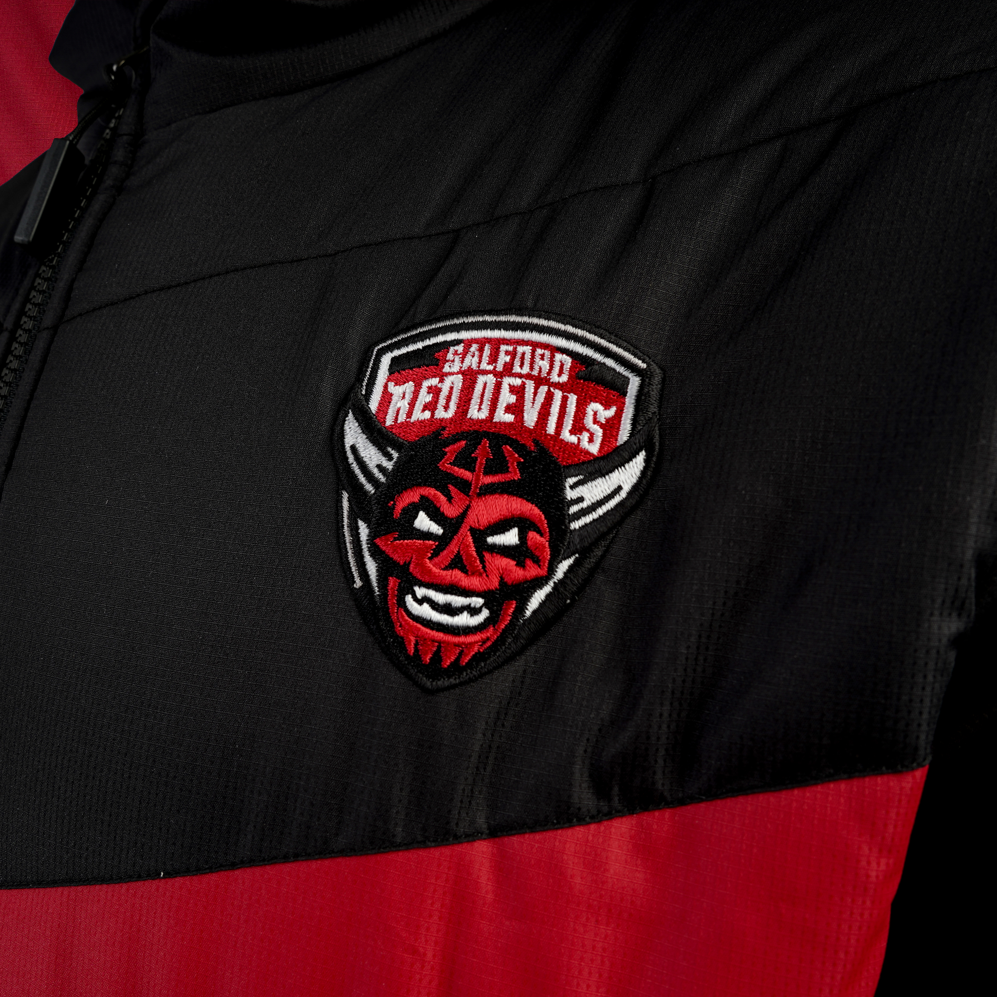 Salford Red Devils 2024 Quilted Jacket