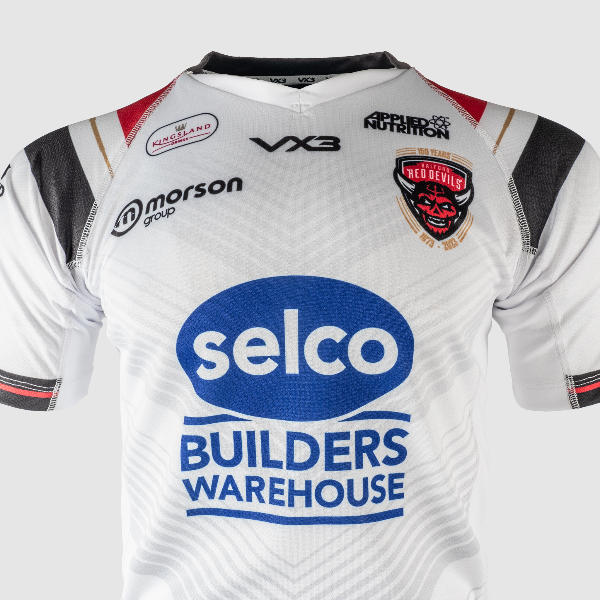 Salford Red Devils Away Players Test Shirt 2023