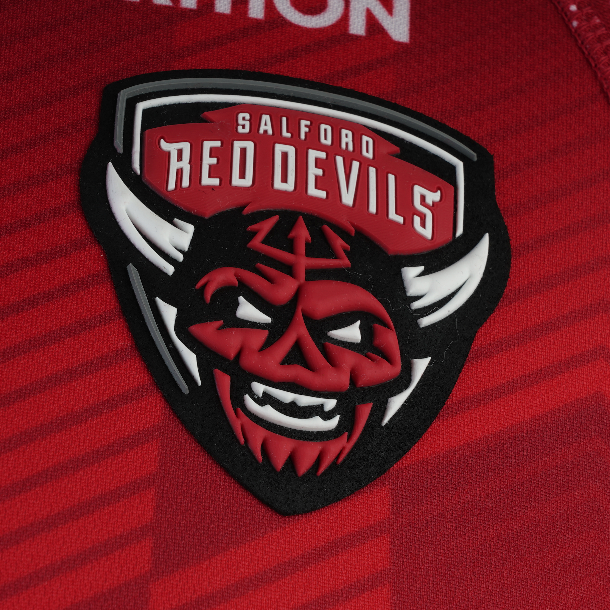 Salford Red Devils 2024 Replica Home Playing Shirt Youth