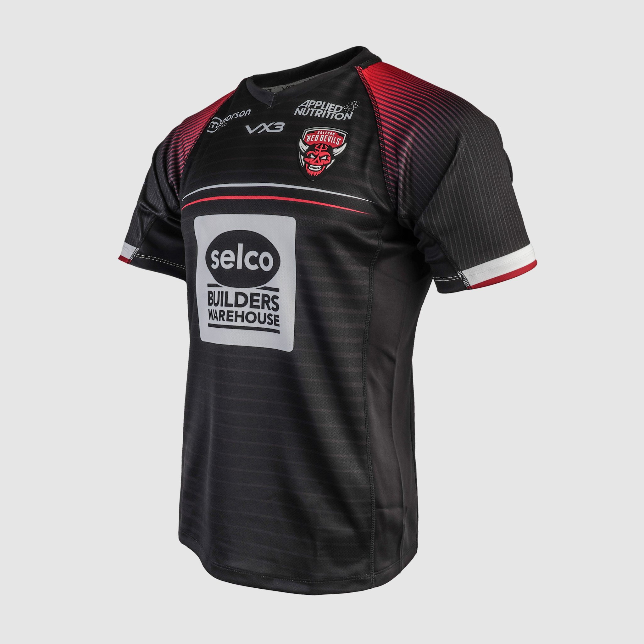 Salford Red Devils Replica Away Playing Shirt 2024