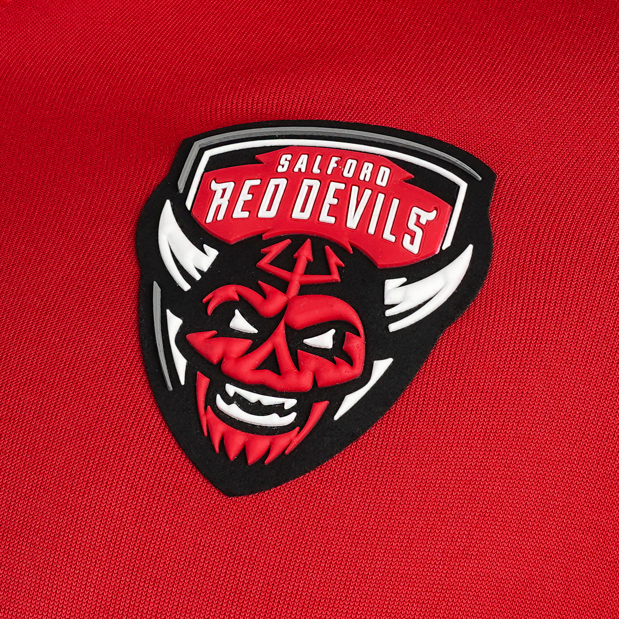 Salford Red Devils 2024 Quadrigo Red Quarter Zip Top