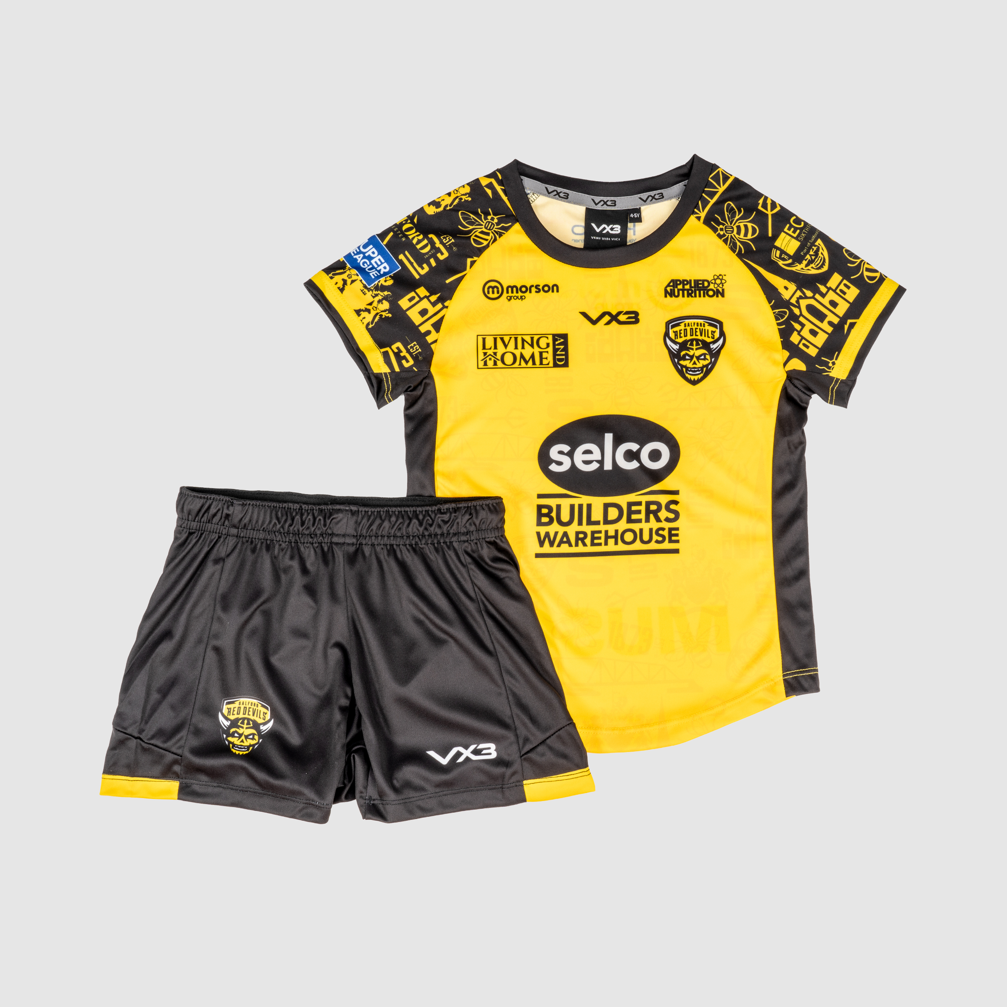 Salford Red Devils 2024 Magic Replica Infant Kit