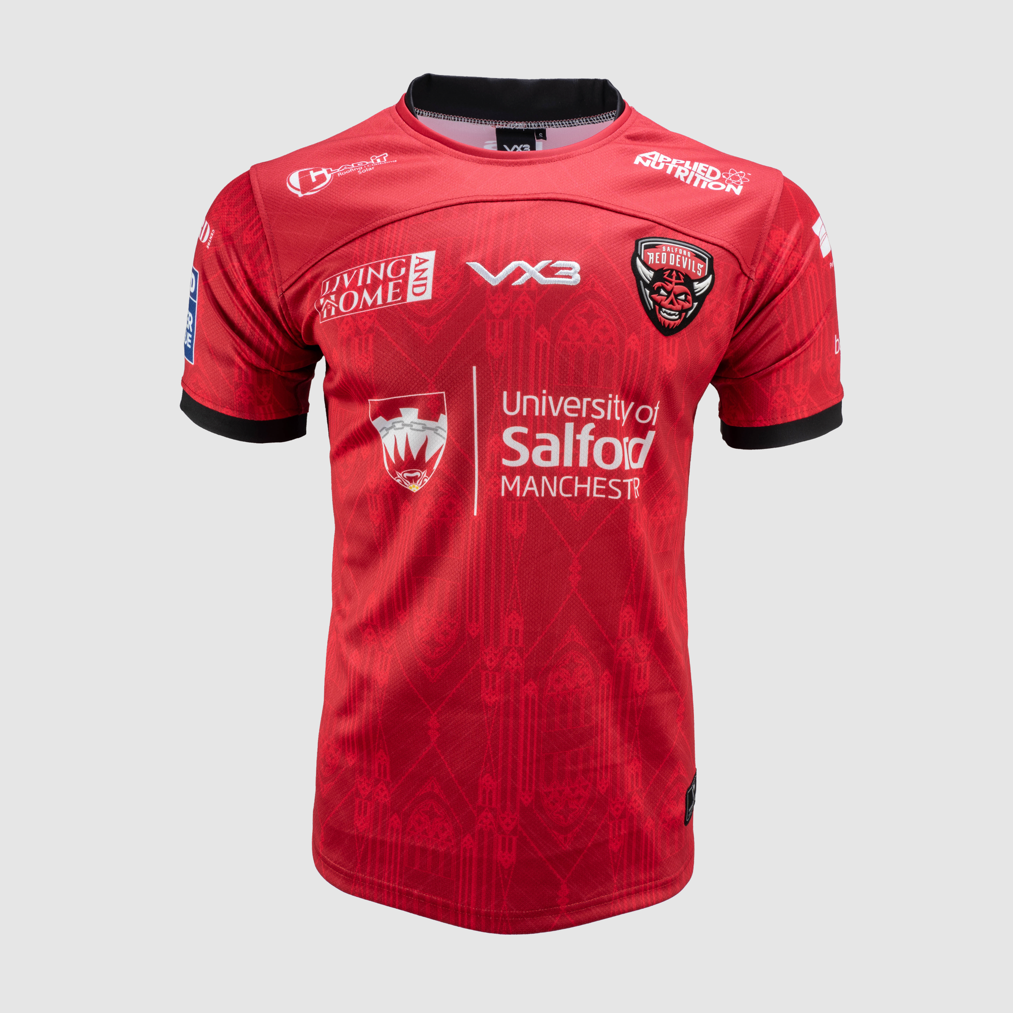 Salford Red Devils 2025 Replica Home Playing Shirt