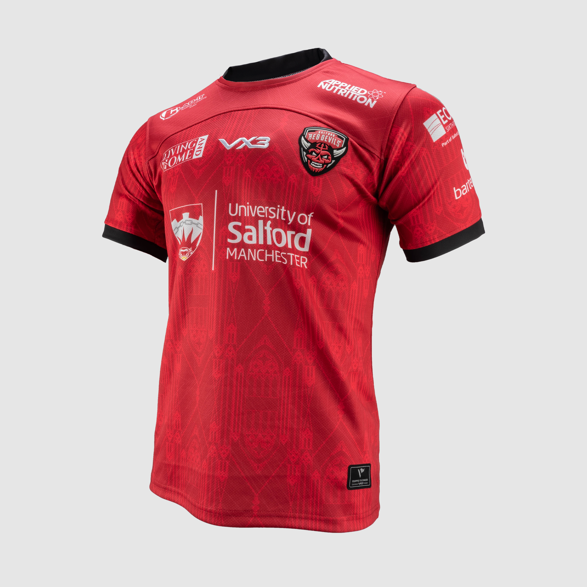 Salford Red Devils 2025 Replica Home Playing Shirt