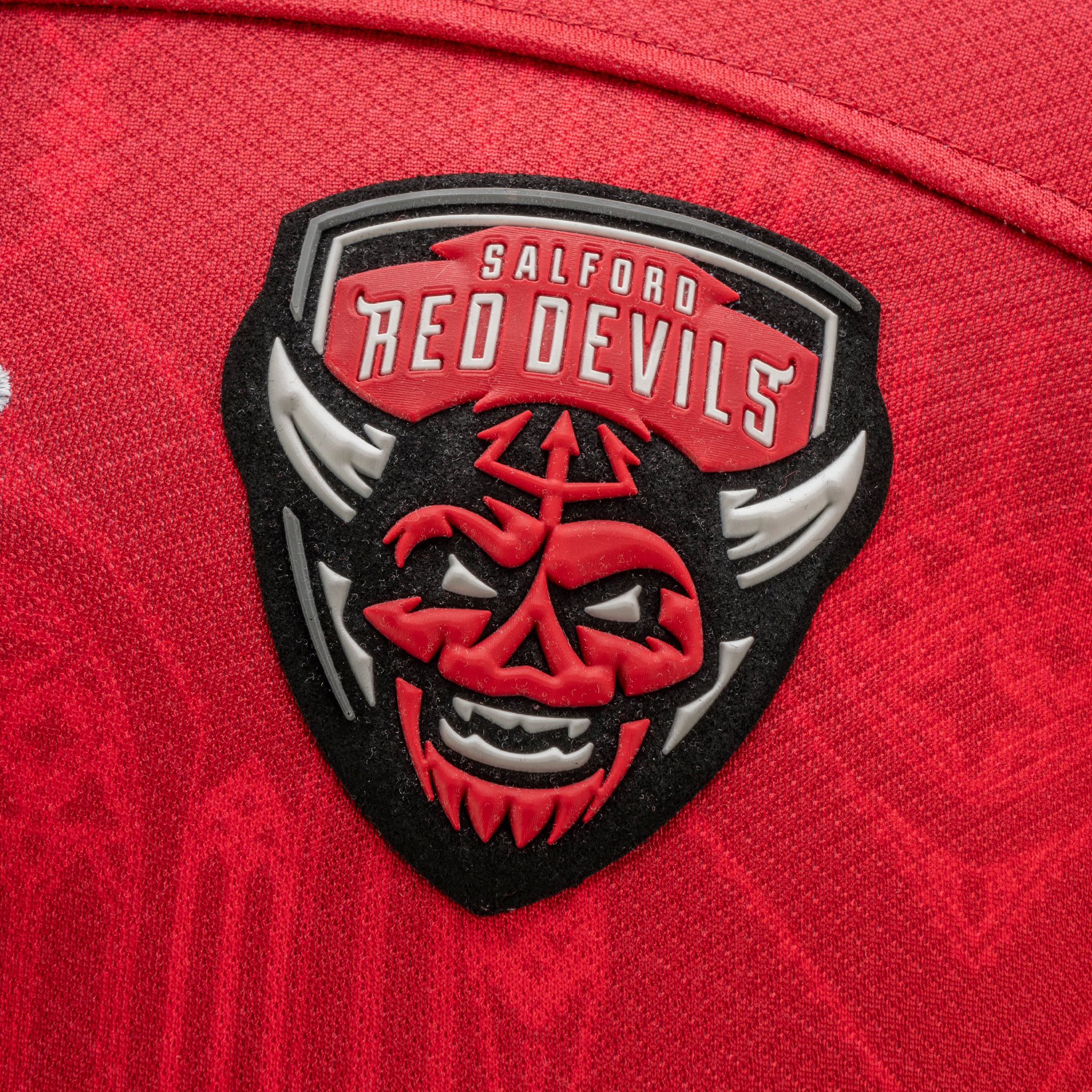 Salford Red Devils 2025 Replica Home Playing Shirt YOUTH