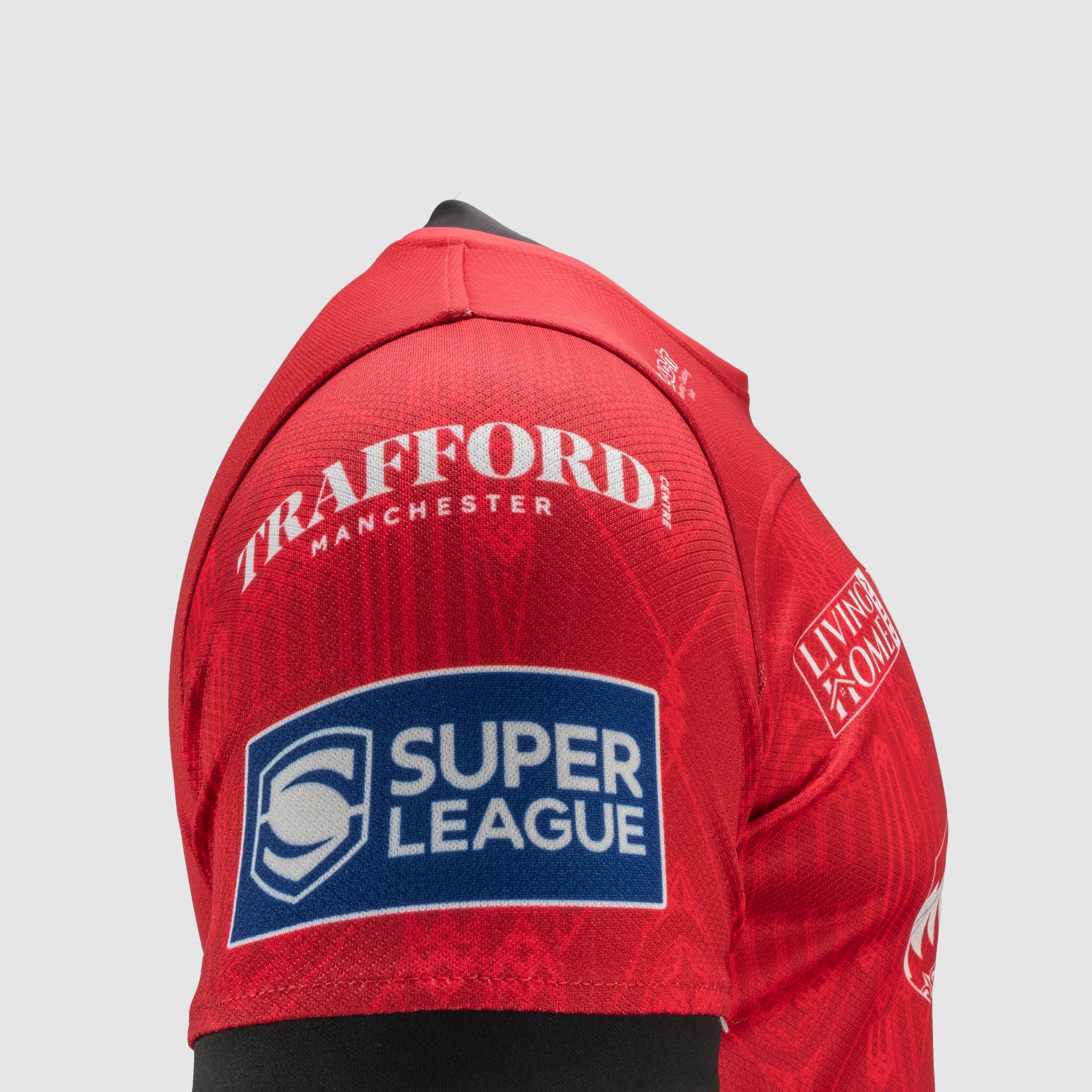 Salford Red Devils 2025 Replica Home Playing Shirt YOUTH