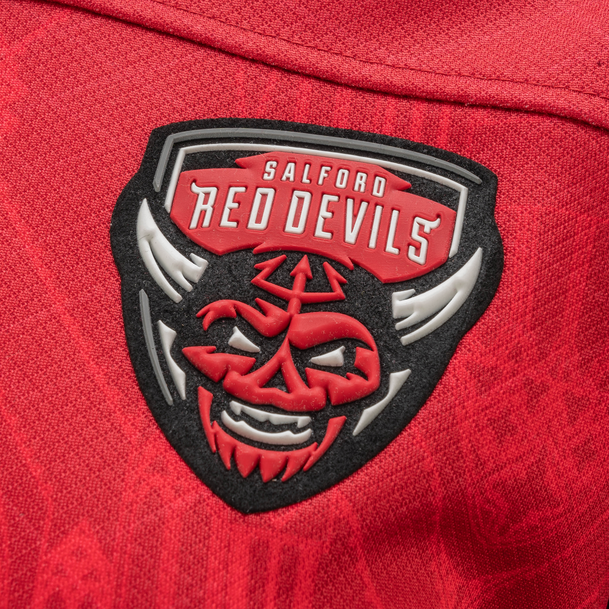 Salford Red Devils 2025 Replica Home Playing Shirt LADIES