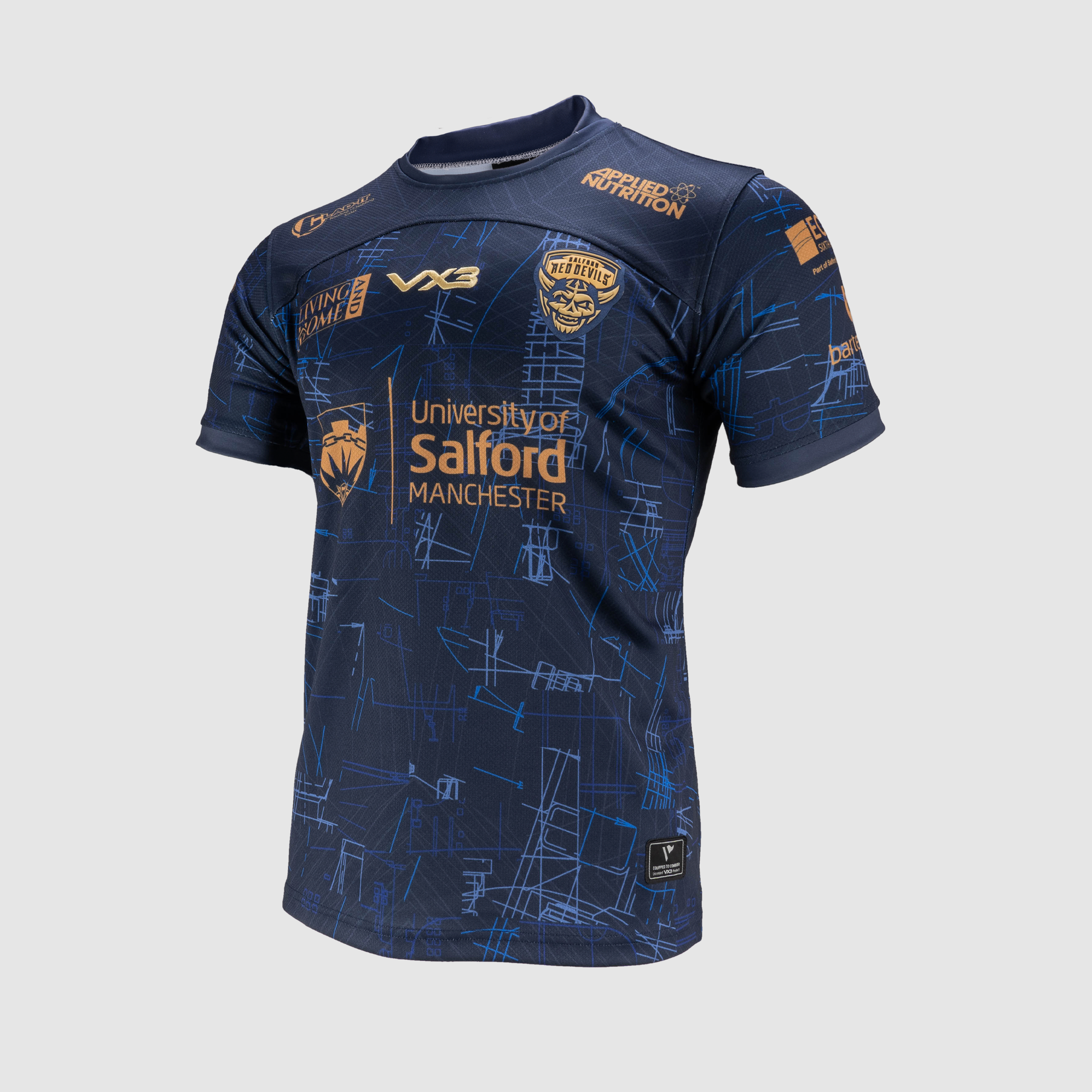 Salford Red Devils 2025 Replica Away Playing Shirt