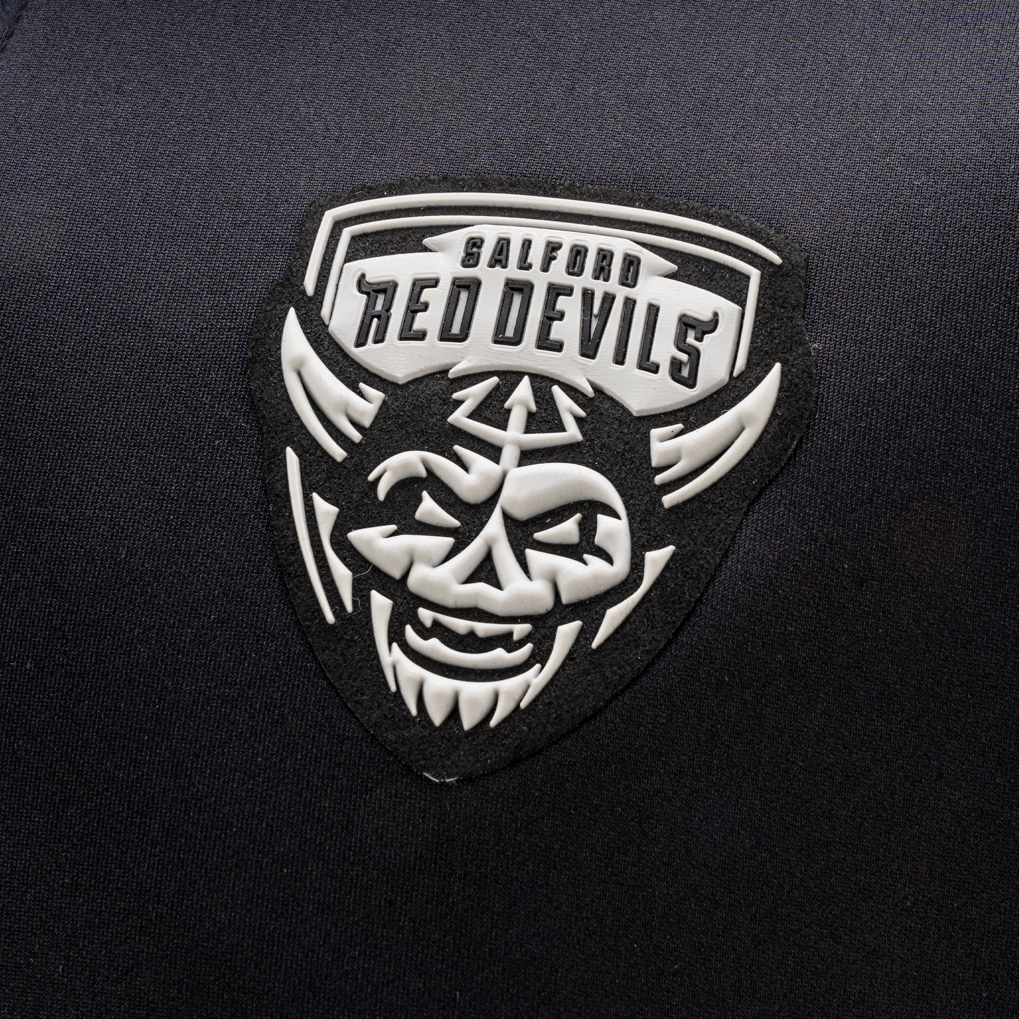 Salford Red Devils 2025 Quadrigo Quarter Zip Black/Slate