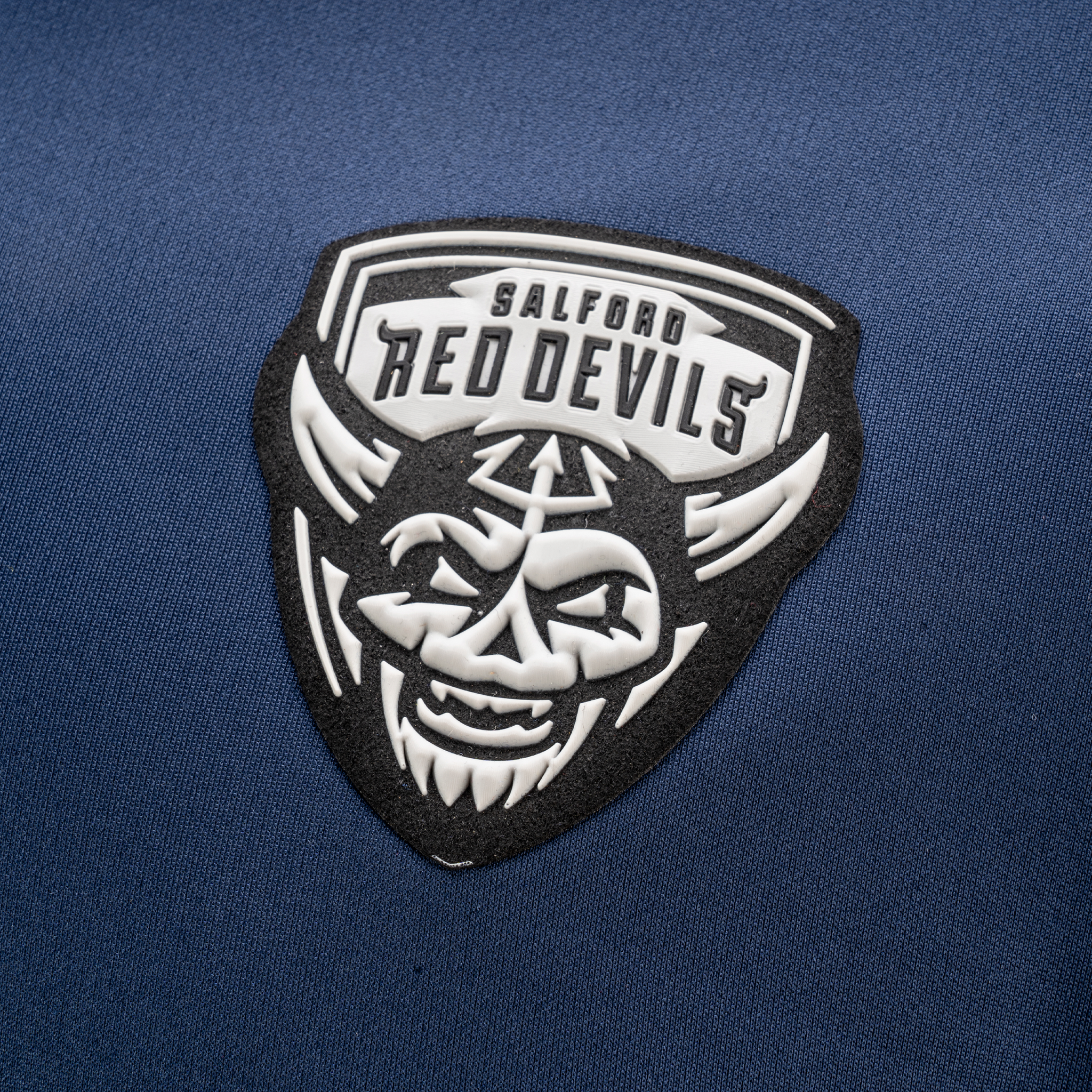 Salford Red Devils 2025 Quadrigo Quarter Zip Navy/Slate