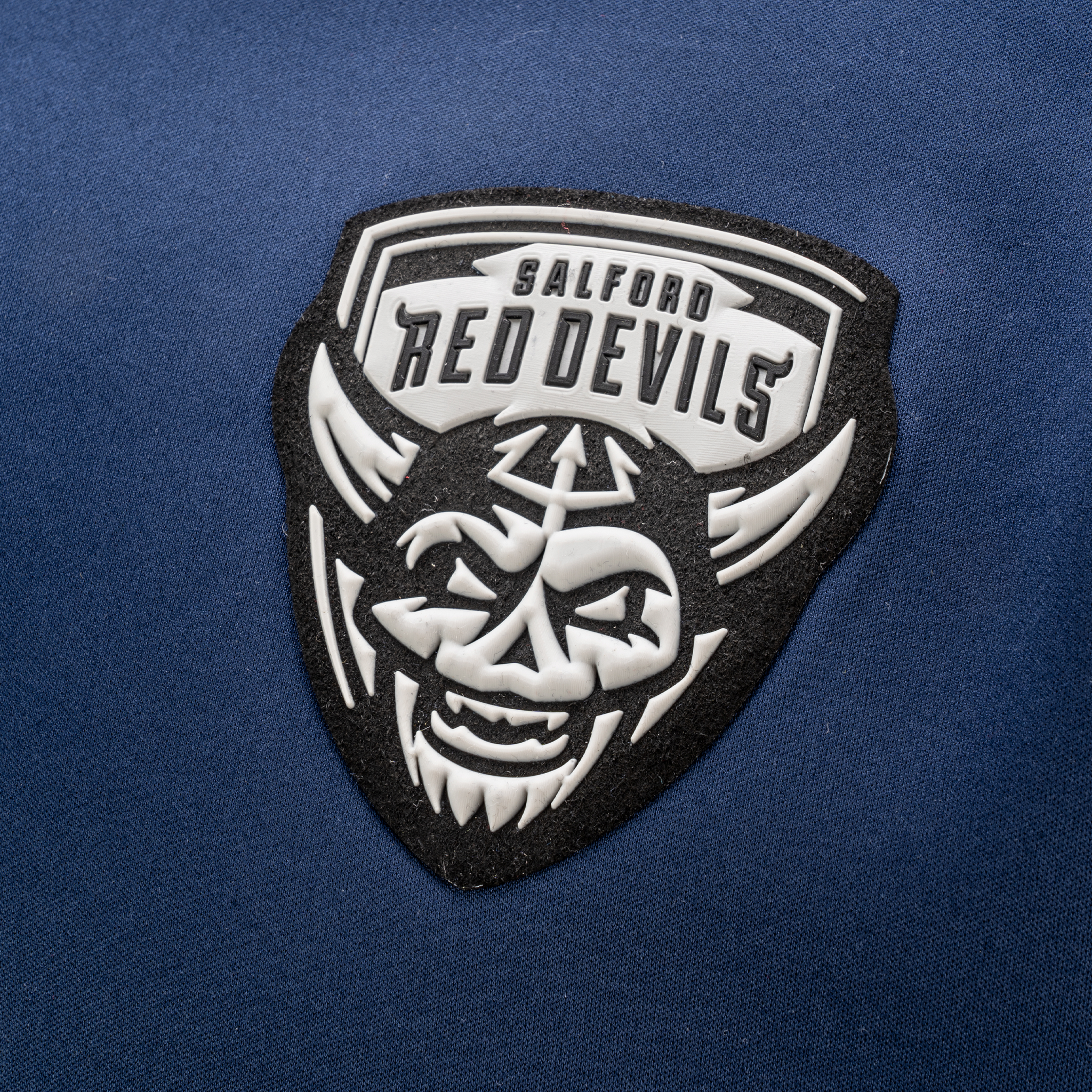 Salford Red Devils 2025 Quadrigo Sweater Navy/Slate