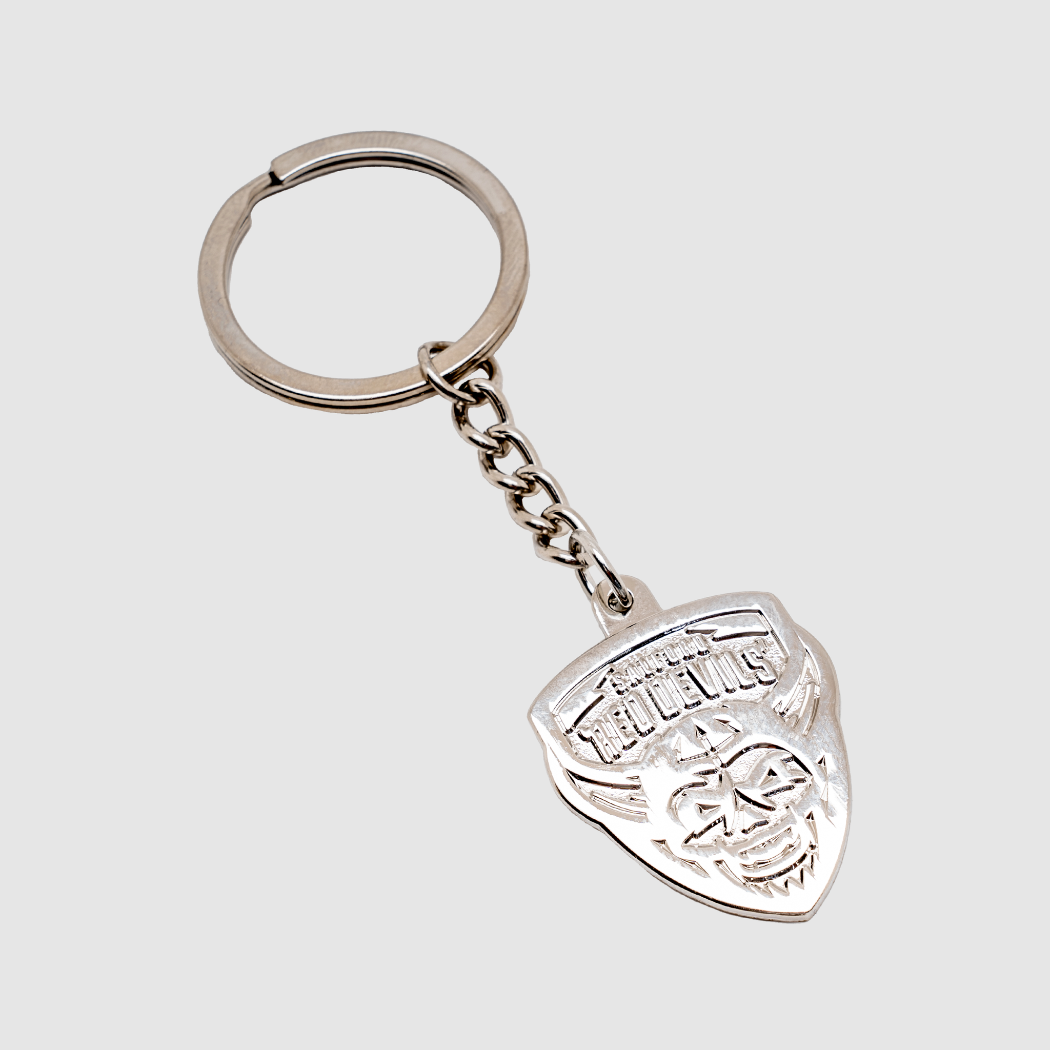 Salford Red Devils Nickle Key Ring