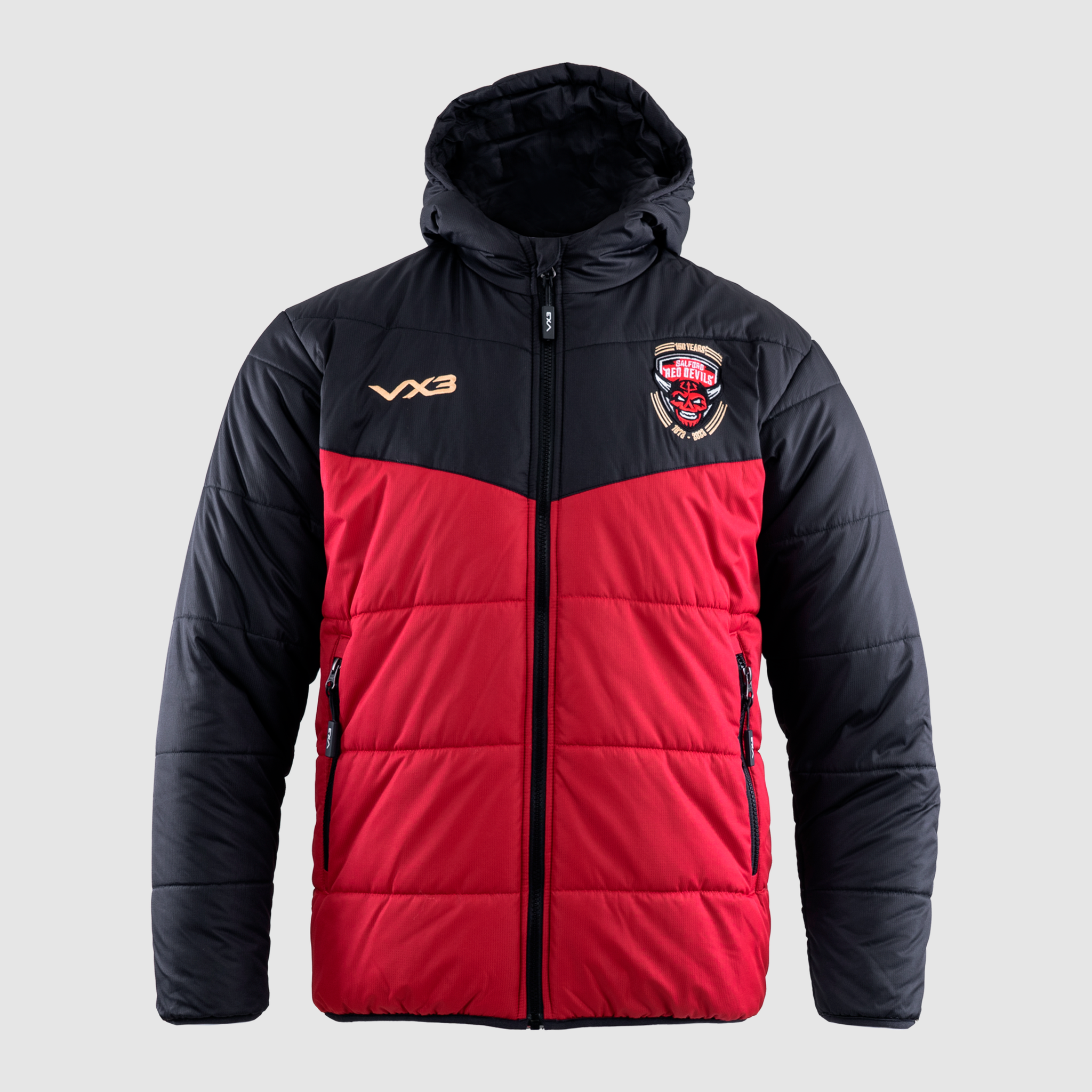 Salford Red Devils 2023 Quilted Jacket