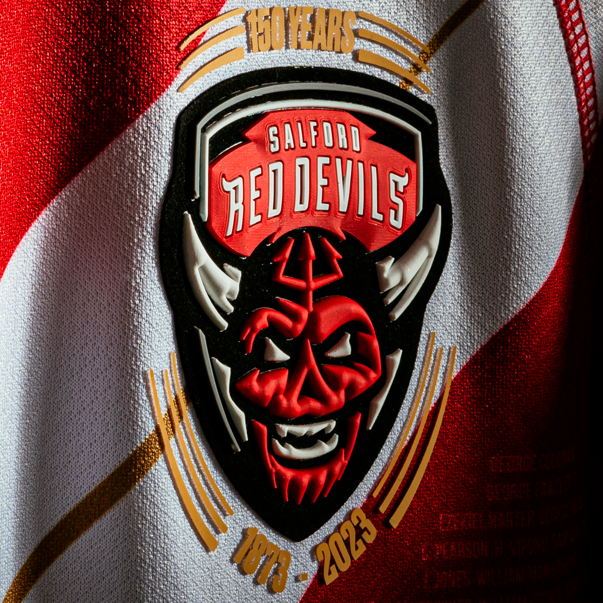 Salford Red Devils 2023 Replica Home Playing Shirt
