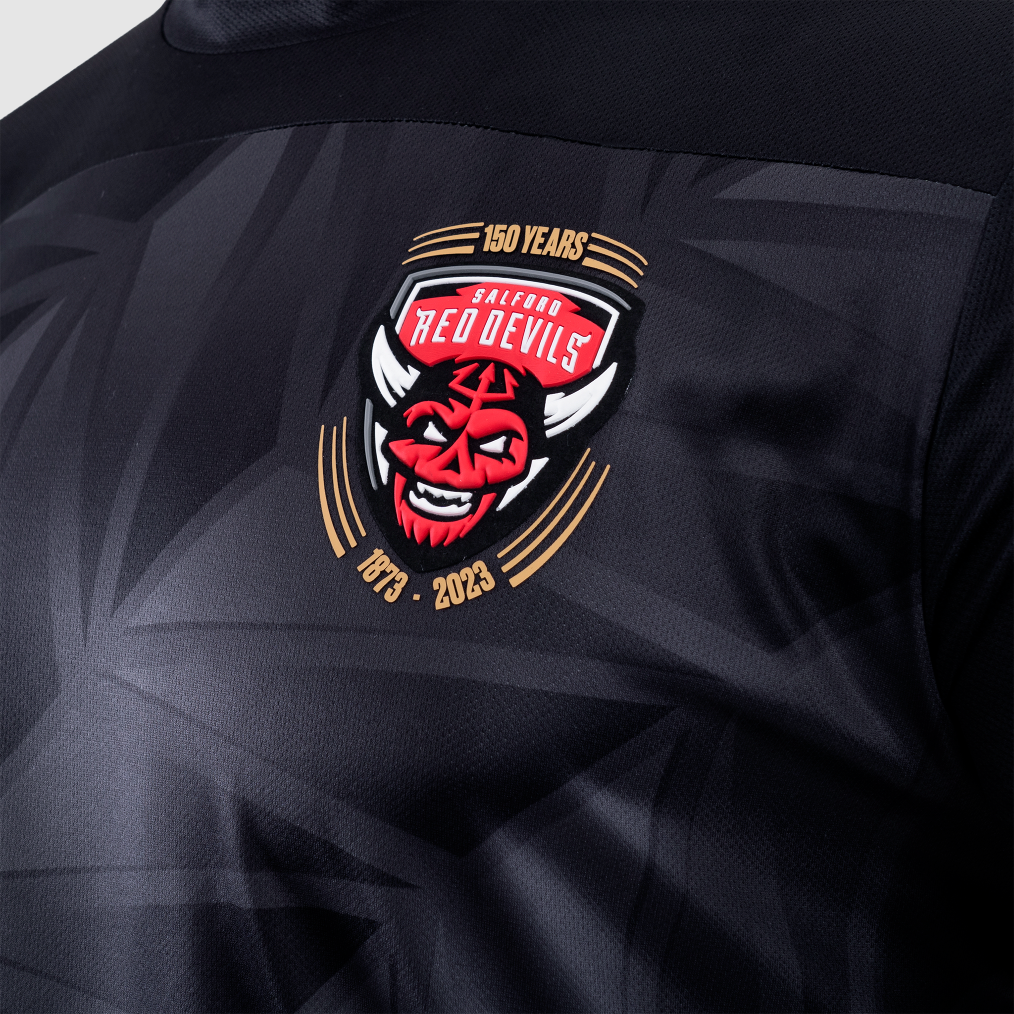 Salford Red Devils 2023 Training Tee Black Youth