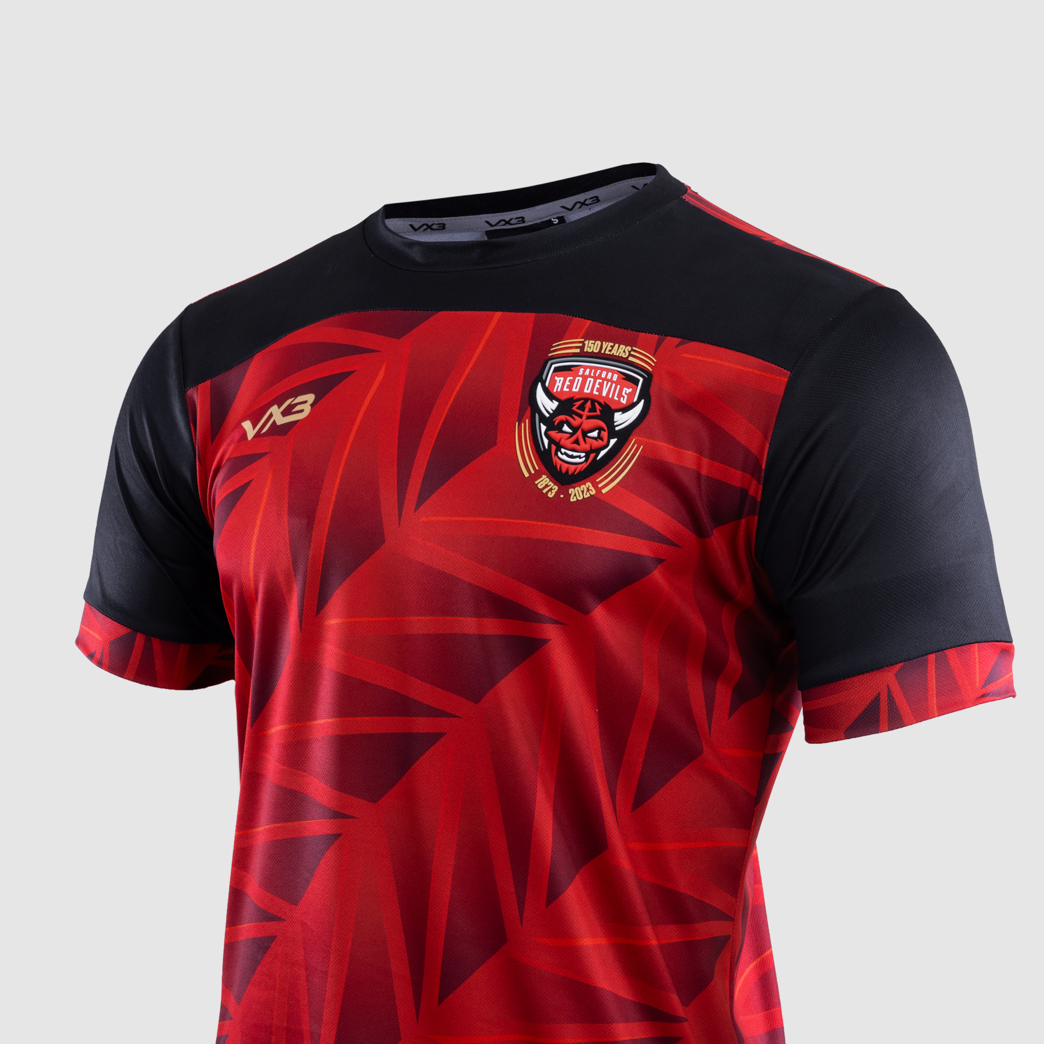 Salford Red Devils 2023 Training Tee Red Youth