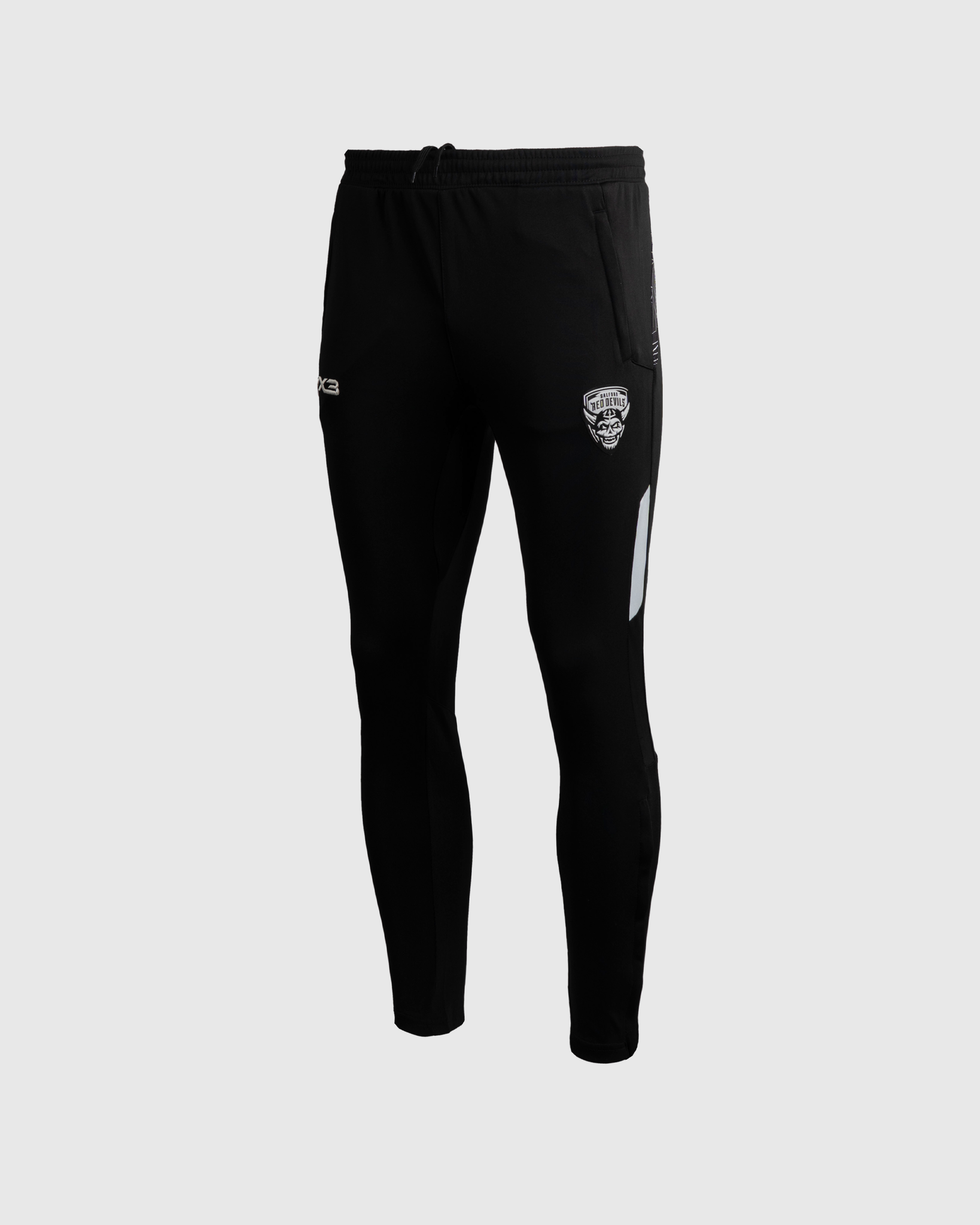 Salford Red Devils 2025 Youth Quadrigo Skinny Pants Black/Slate