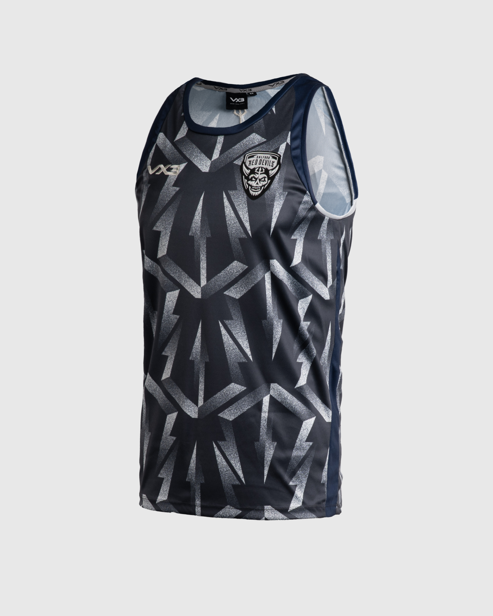 Salford Red Devils 2025 Quadrigo Vest Navy/Slate