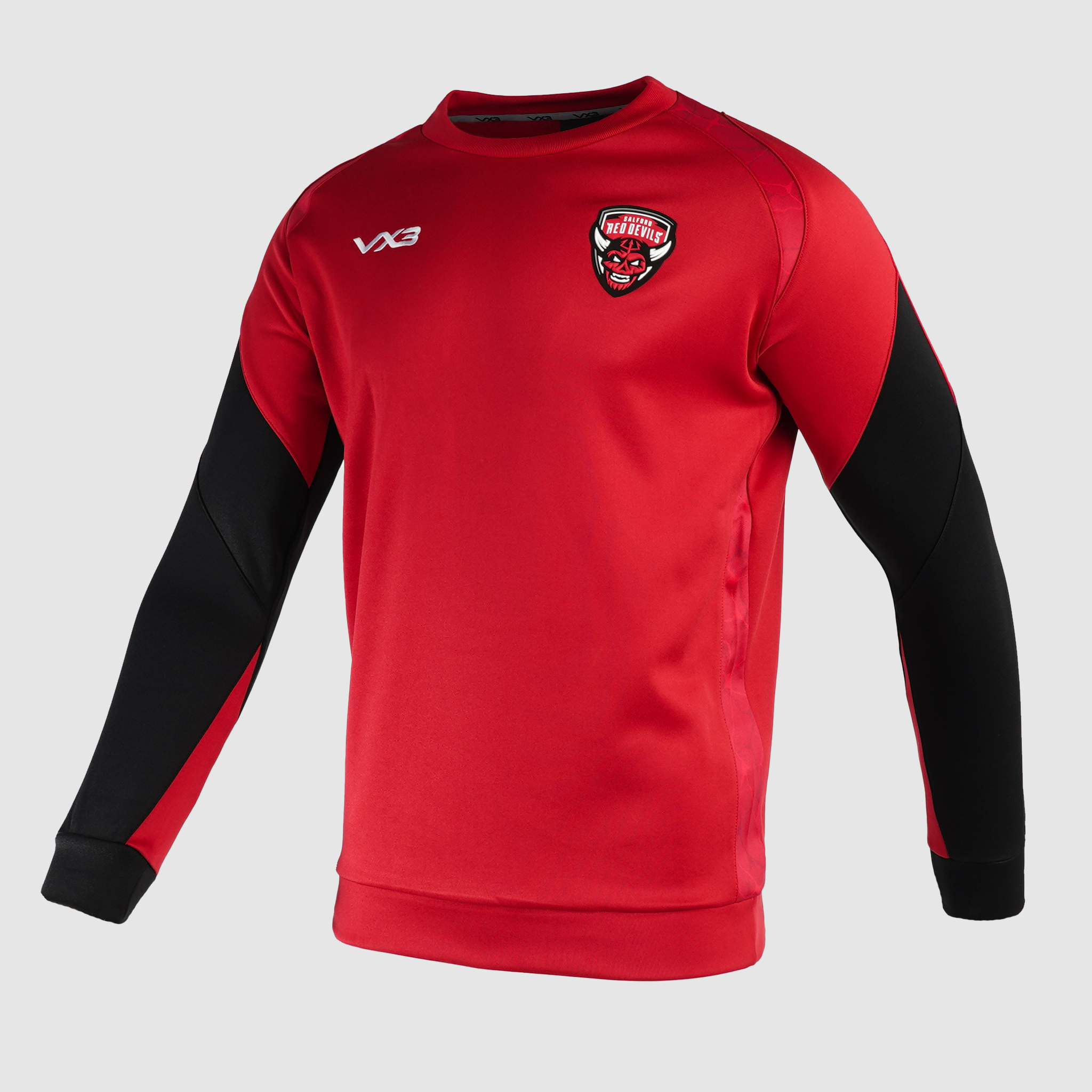 Salford Red Devils 2024 Quadrigo Red Sweater