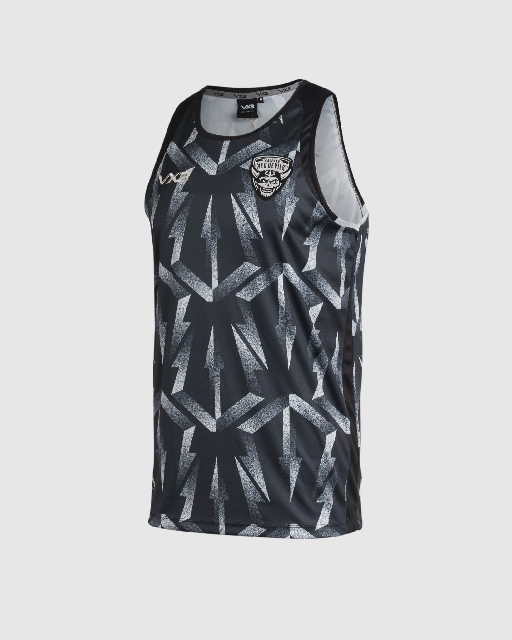 Salford Red Devils 2025 Quadrigo Vest Black/Slate
