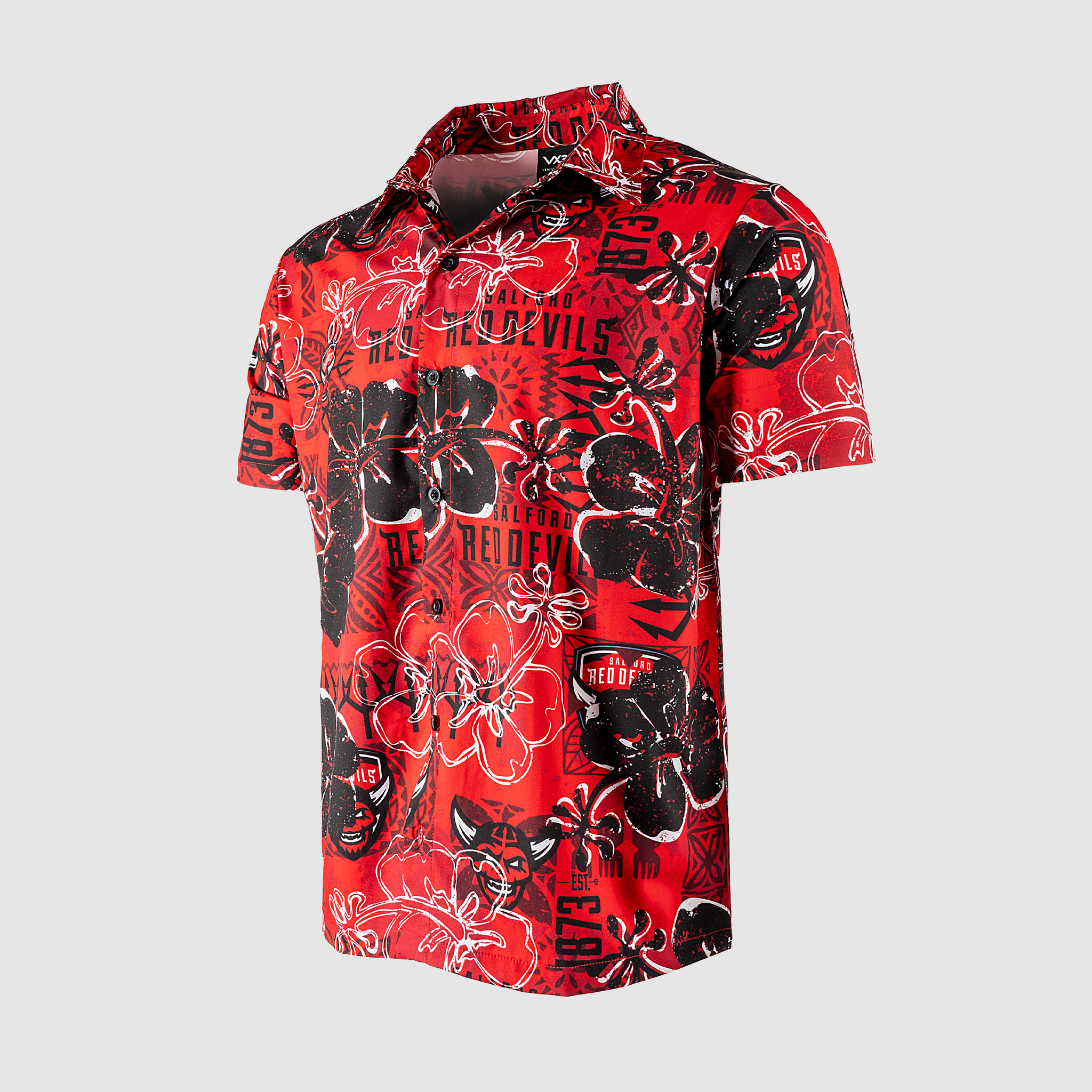 Salford Red Devils 2024 Hawaiian Shirt