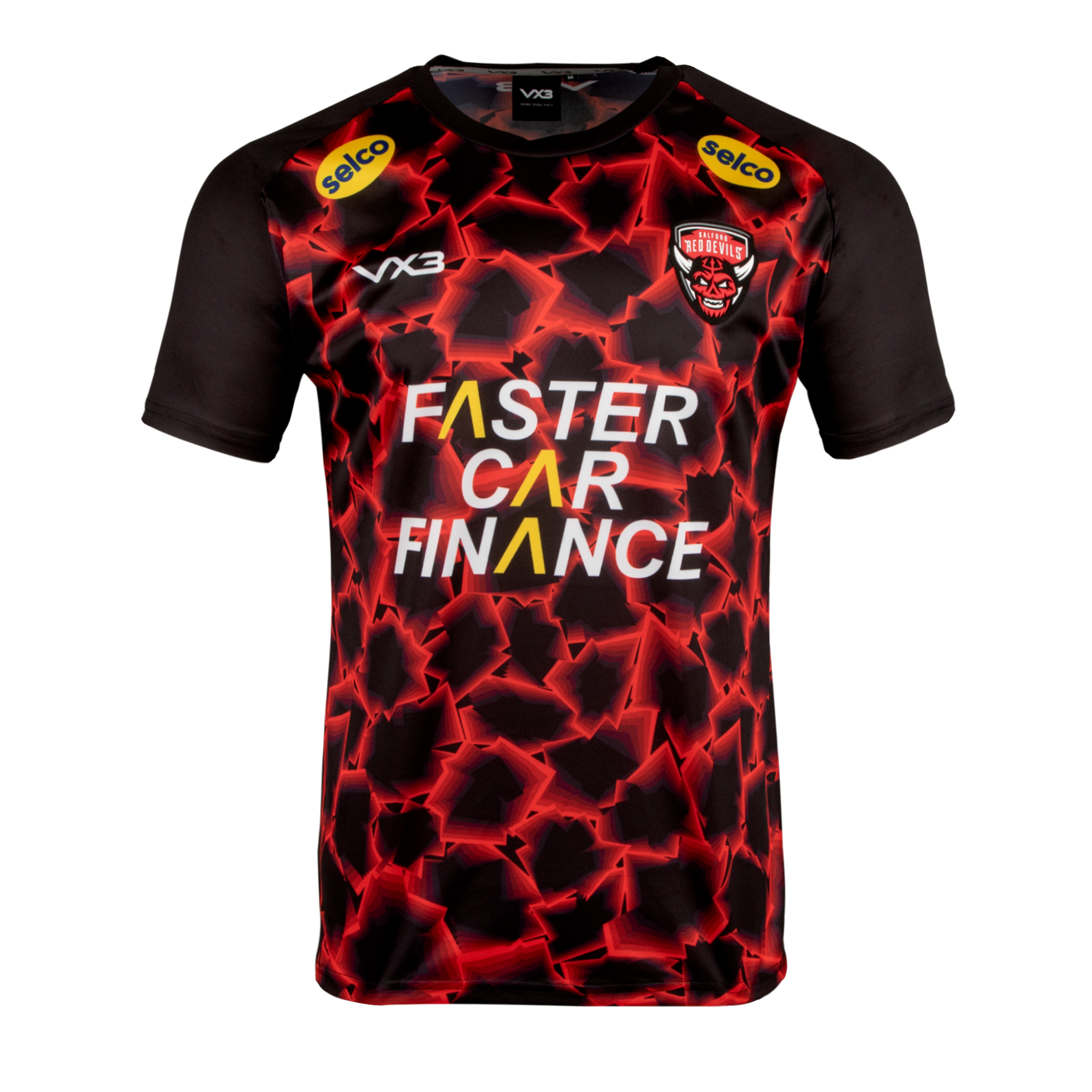 Salford Red Devils 2022 Youth Warm Up Tee