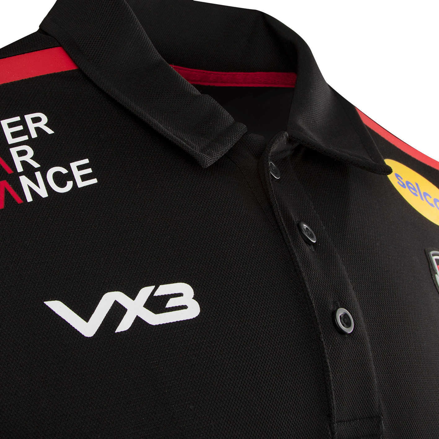 Salford Red Devils 2022 Fortis Polo Black/Red