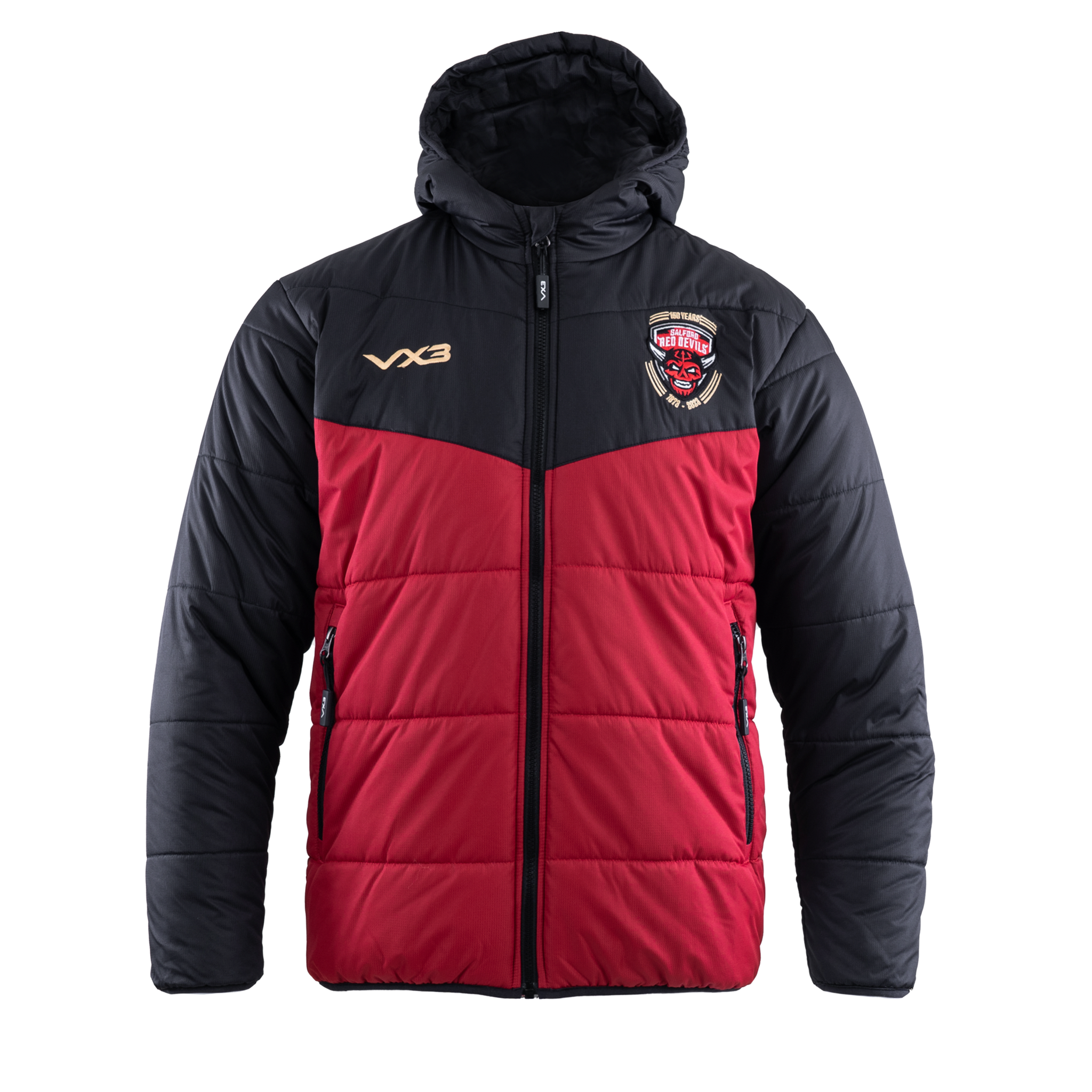 Salford Red Devils 2023 Quilted Jacket
