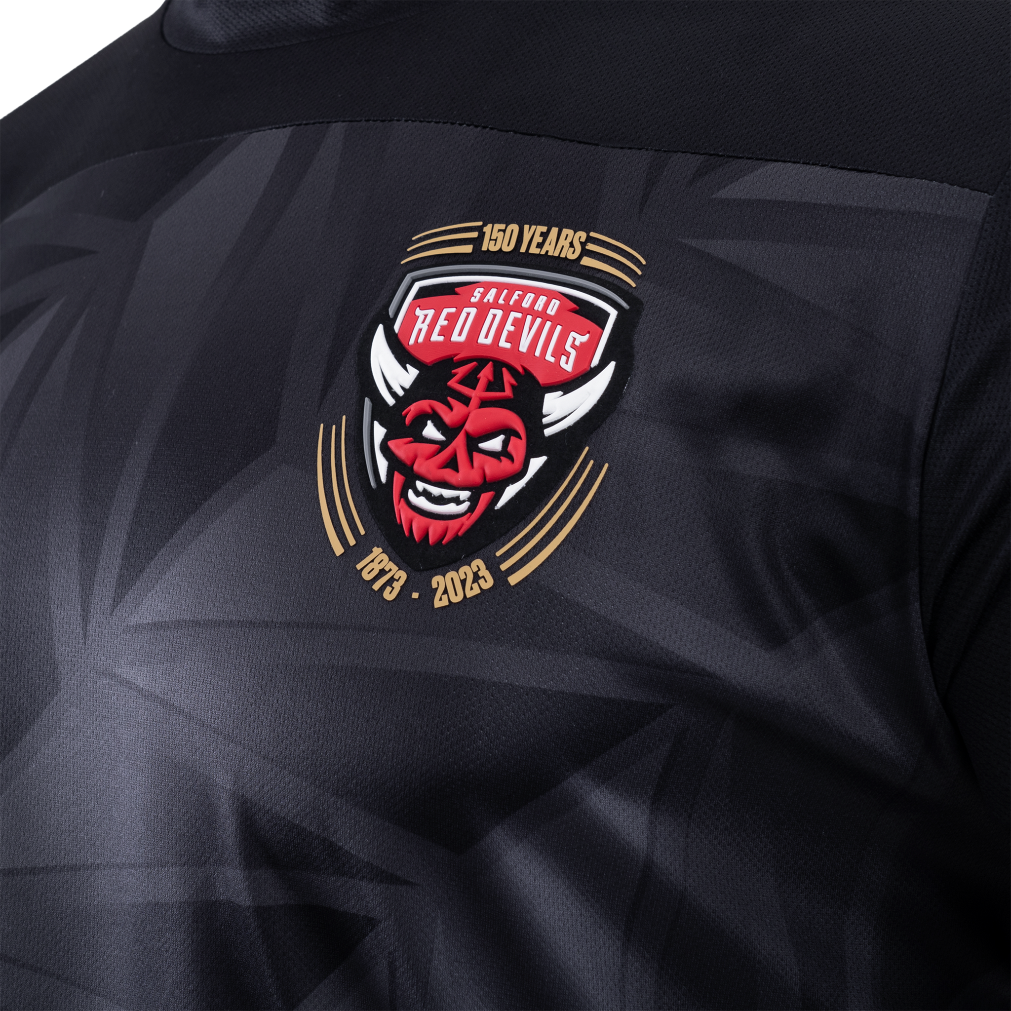 Salford Red Devils 2023 Training Tee Black