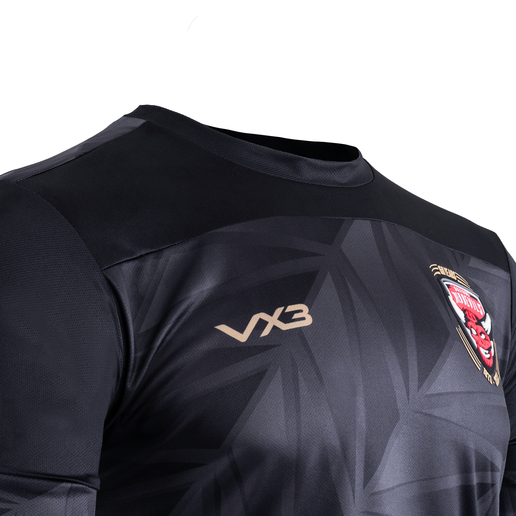 Salford Red Devils 2023 Training Tee Black